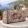 Romantic Rose Garden Florals for Weekend Getaways, Yoga Retreats and Travel Lovers Quilted Weekend Bag - 5