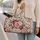 Romantic Rose Garden Florals for Weekend Getaways, Yoga Retreats and Travel Lovers Quilted Weekend Bag - 2