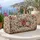 Vintage Rose Garden Florals for Romantic Weekend Getaways and Scenic Travel Lovers Quilted Weekend Bag - 5