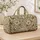 Daisy And Bee Botanical Florals For Beach Camping And Travel Adventures Quilted Weekend Bag - 4