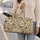 Daisy And Bee Botanical Florals For Beach Camping And Travel Adventures Quilted Weekend Bag - 2