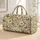 Daisy And Bee Botanical Florals For Beach Camping And Travel Adventures Quilted Weekend Bag - 1