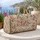 Blush Rose And Ivory Lace Florals For Romantic Travel And Everyday Getaways Quilted Weekend Bag - 5
