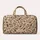 Ivory Sepia Wildflower Vines for Scenic Rail Journeys and Relaxed Weekend Getaways Quilted Weekend Bag - 6