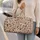 Ivory Sepia Wildflower Vines for Scenic Rail Journeys and Relaxed Weekend Getaways Quilted Weekend Bag - 2