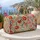 Watercolor Tulip Garden Florals for Spring Camping, Yoga and Relaxed Weekend Getaways Quilted Weekend Bag - 5