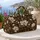 Ivory Magnolia Florals for Elegant Weekend Travel and Relaxed Getaways Quilted Weekend Bag - 5