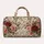 Vintage Rose Garden for Weekend Getaways and Yoga Retreats, Elegant Floral Style Quilted Weekend Bag - 6