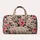 Pink Rose and Ivory Botanical Florals for Travel, Gym Days and Weekend Trip Style Quilted Weekend Bag - 6