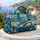 Sea Turtle Ocean Shore Scene for Coastal Escapes and Relaxed Weekend Adventures Quilted Weekend Bag - 5
