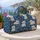 White Puppy Hearts for Cozy Weekend Getaways and Everyday Travel Companions for Lovers Quilted Weekend Bag - 5