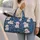White Puppy Hearts for Cozy Weekend Getaways and Everyday Travel Companions for Lovers Quilted Weekend Bag - 2