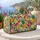 Tropical Citrus And Dragon Fruit For Sunny Getaways And Fresh Summer Travel Adventures Quilted Weekend Bag - 5