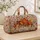 Autumn Botanical Leaves for Cozy Weekend Getaways and Seasonal Travel Adventures Quilted Weekend Bag - 4