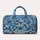 Blue Sea Turtles and Coral Reef Motifs for Relaxed Coastal Getaways and Ocean Lovers Quilted Weekend Bag - 6
