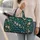 Teal Cherry Blossom Branches for Peaceful Spring Getaways and Relaxed Travel Days Quilted Weekend Bag - 2