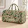 Sage Cactus And Wildflower Motifs For Desert-Inspired Travel And Weekend Getaways Quilted Weekend Bag - 1