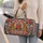 Leopard and Wildflower Motifs for Weekend Getaways and Active Travel Adventures Quilted Weekend Bag - 2