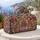 Leopard and Wildflower Motifs for Weekend Getaways and Active Travel Adventures Quilted Weekend Bag - 5