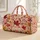 Autumn Leaves in Rust and Gold for Cozy Weekend Getaways and Seasonal Travel Lovers Quilted Weekend Bag - 1
