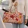 Autumn Leaves in Rust and Gold for Cozy Weekend Getaways and Seasonal Travel Lovers Quilted Weekend Bag - 2