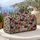 Purple Fig Fruit and Botanical Leaves for Orchard Getaways and Relaxed Weekend Escapes Quilted Weekend Bag - 5