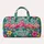 Colorful Flamingo and Daisy Motifs for Tropical Getaways and Sunny Weekend Escapes Quilted Weekend Bag - 6