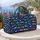 Colorful Miniature Cars and Trucks for Road Trip Travel and Family Adventures Together Quilted Weekend Bag - 5