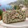 Ladybugs And White Daisies For Cheerful Garden Getaways And Relaxed Outdoor Adventures Quilted Weekend Bag - 5