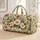 Ladybugs And White Daisies For Cheerful Garden Getaways And Relaxed Outdoor Adventures Quilted Weekend Bag - 1