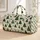 Watercolor Christmas Trees And Golden Stars For Festive Holiday Getaways And Winter Travel Quilted Weekend Bag - 1