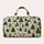 Watercolor Christmas Trees And Golden Stars For Festive Holiday Getaways And Winter Travel Quilted Weekend Bag - 6