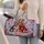Yorkshire Terrier Hearts and Roses for Romantic Getaways and Travel Lovers Quilted Weekend Bag - 2