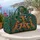 Giraffe Family and Safari Leaves for Weekend Getaways and Everyday Adventures Quilted Weekend Bag - 5