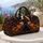 Witch Hat Black Cat And Pumpkin Halloween Night for Spooky Seasonal Escapes Quilted Weekend Bag - 5