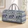 Bohemian Elephant Motif for Relaxed Weekend Getaways and Everyday Travel Adventures Quilted Weekend Bag - 1