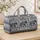 Bohemian Elephant Motif for Relaxed Weekend Getaways and Everyday Travel Adventures Quilted Weekend Bag - 4