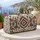 Southwestern Cactus and Sunburst Motifs for Yoga Days and Weekend Getaways for Her Quilted Weekend Bag - 5