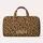 Amber Leopard Spots for Weekend Getaways, Yoga Sessions, and Active Travel for Women Quilted Weekend Bag - 6