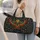 Egyptian Falcon and Lotus Motifs for Ancient History Inspired Travel Adventures Quilted Weekend Bag - 2