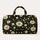 White Daisy Blooms for Weekend Getaways and Yoga Sessions, Women's Floral Travel Style Quilted Weekend Bag - 6