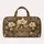 Golden Poinsettias and Baubles for Festive Holiday Getaways and Christmas Celebrations Quilted Weekend Bag - 6