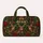 Rustic Reindeer, Bells and Evergreen Cheer for Festive Christmas and Winter Getaways Quilted Weekend Bag - 6