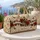 Piano Keys, Red Roses and Butterflies for Elegant Musical Travel and Weekend Escapes Quilted Weekend Bag - 5