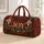Christmas Nutcracker Soldiers And Gold Stars For Festive Holiday Getaways Quilted Weekend Bag - 1