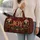 Christmas Nutcracker Soldiers And Gold Stars For Festive Holiday Getaways Quilted Weekend Bag - 2