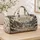 Snowy Deer and Evergreen Forest for Cozy Christmas Getaways and Seasonal Travel Adventures Quilted Weekend Bag - 4
