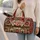 Vintage Christmas Quilt Snowflakes and Stars for Festive Holiday Travel and Cozy Getaways Quilted Weekend Bag - 2