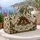 Vintage Mistletoe, Bell And Dove Holiday Cheer For Festive Christmas Getaways Quilted Weekend Bag - 5