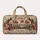 Vintage Floral Camper Trailer for Road Trip Getaways and Country Camping Lovers Everywhere Quilted Weekend Bag - 6